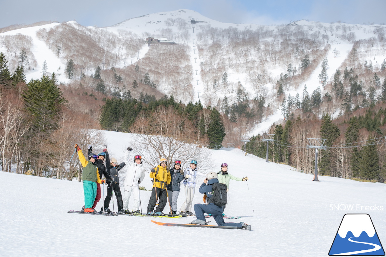 星野リゾート　トマム｜M's Ski Salon「Snow!!Snow!!Snow!!3rd season」の番組撮影に同行！今回のゲストは、星野リゾート代表・星野佳路さん。プロスキーヤー・吉田勝大さんと一緒にスキーセッション撮影です！